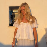 Goldie Blouse White