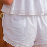Juni Shorts White