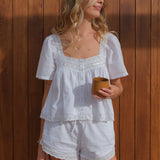 Goldie Blouse White