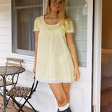 Posey Dress - Butter Yellow
