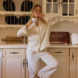 June PJ Set - Blue Floral