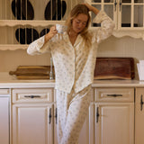 June PJ Set - Blue Floral