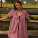 Ella Dress Red Gingham