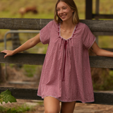 Ella Dress Red Gingham