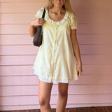 Posey Dress - Butter Yellow