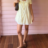 Posey Dress - Butter Yellow