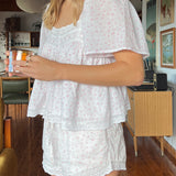 Goldie Blouse & Juni Shorts Floral Set