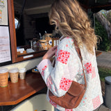 Poppy Quilted Jacket - Floral Patchwork