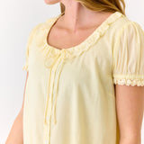 Posey Dress - Butter Yellow