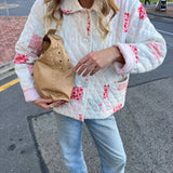 Poppy Quilted Jacket - Floral Patchwork