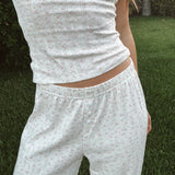 Lani Cami and Pants Set Organic Pointelle