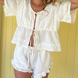 Billie Blouse & Remi Shorts Set