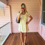 Posey Dress - Butter Yellow