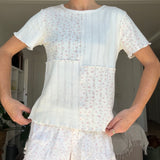 Lani Tee and Shorts Set Organic Pointelle