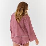 Sunday Blouse Red Gingham