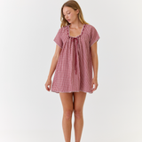 Ella Dress Red Gingham