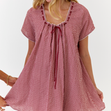 Ella Dress Red Gingham