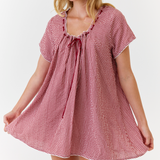 Ella Dress Red Gingham