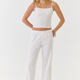Lani Cami and Pants Set Organic Pointelle
