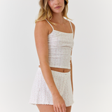 Lani Cami and Shorts Set Organic Pointelle